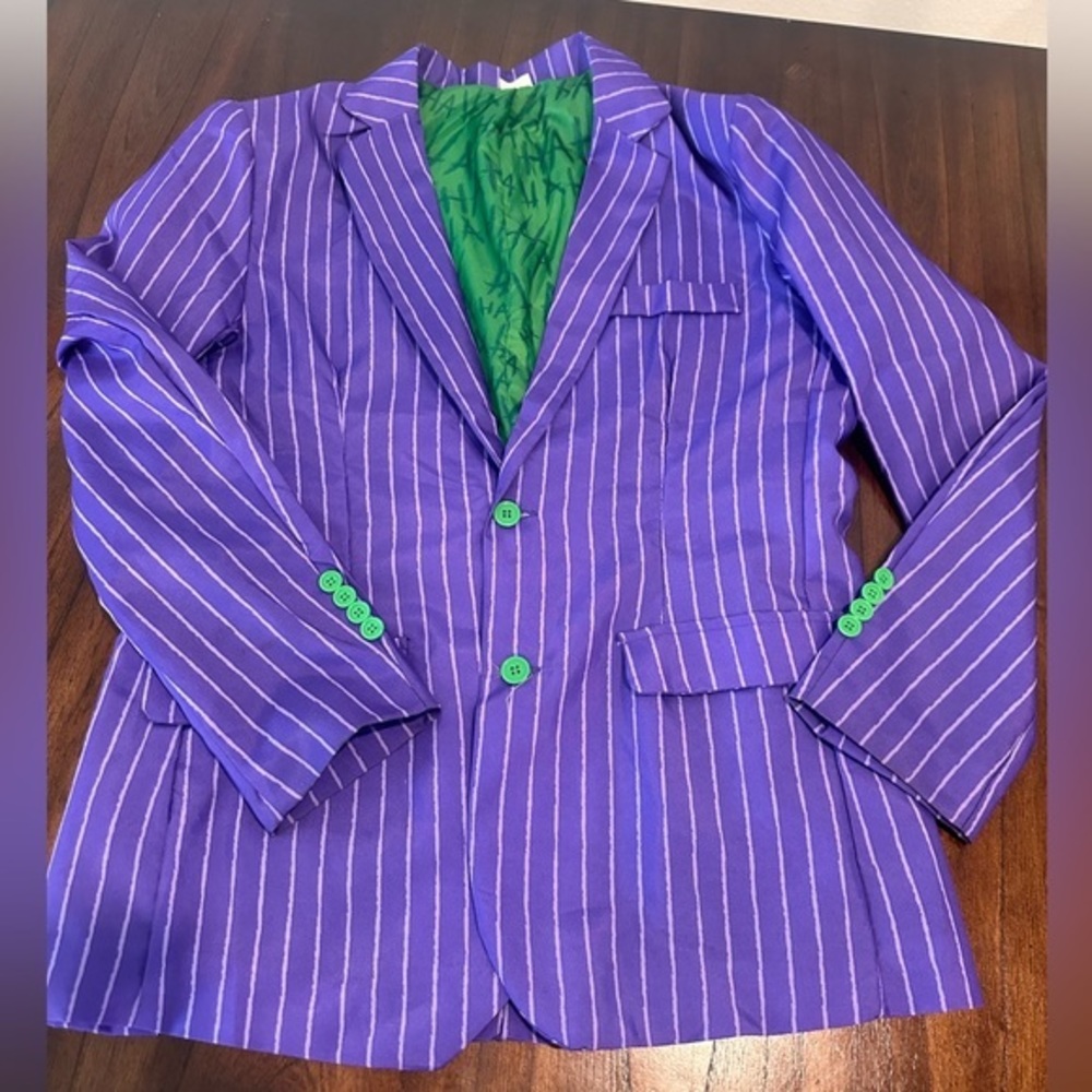 The Joker Purple Suit Costume Youth Medium
